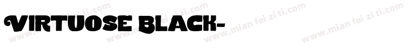 Virtuose Black字体转换